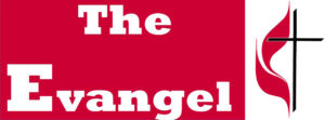 The Evangel with Methodist Logo