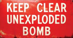 Unexploded Bomb